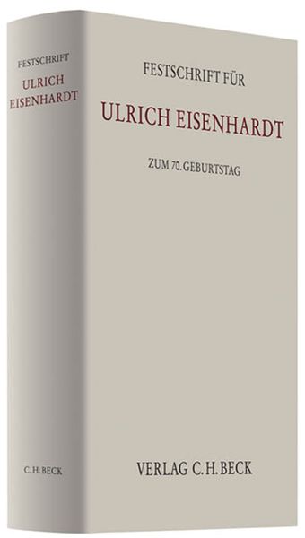 Produktbild: Festschrift f&uuml;r Ulrich Eisenhardt zum 70. Geburtstag