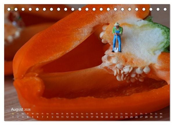 Produktbild: Das geheime Leben von Miniatur-Figuren (Tischkalender 2026 DIN A5 quer), CALVENDO Monatskalender