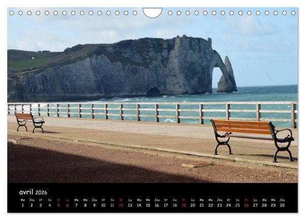Produktbild: MA NORMANDIE (Calendrier mural 2026 DIN A4 vertical), CALVENDO calendrier mensuel