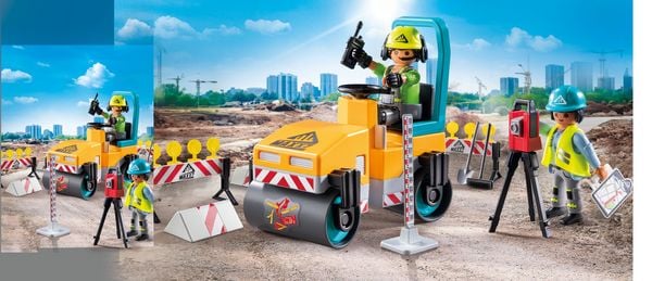 Produktbild: PLAYMOBIL 71751 Stra&szlig;enbaustelle
