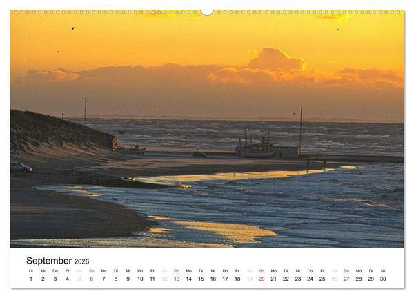 Produktbild: D&auml;nemark - Lyset Land (Wandkalender 2026 DIN A2 quer), CALVENDO Monatskalender