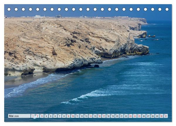 Produktbild: Oman - Eine Fotoreise (Tischkalender 2026 DIN A5 quer), CALVENDO Monatskalender