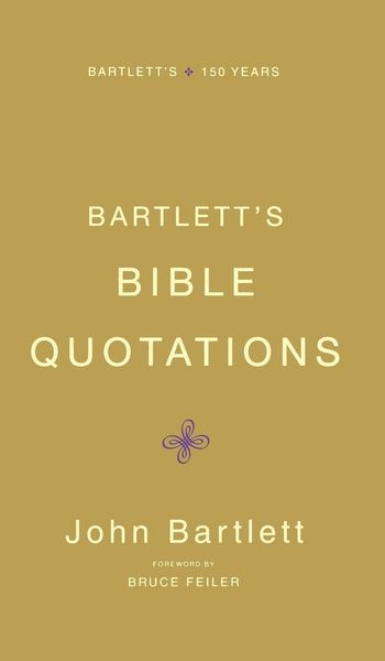 Produktbild: Bartlett's Bible Quotations