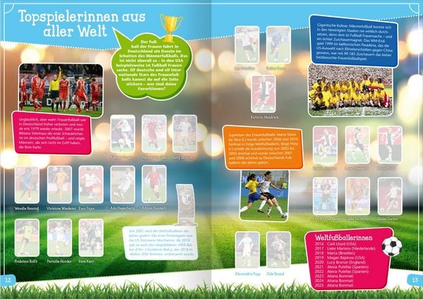 Produktbild: Das gro&szlig;e Fu&szlig;ball-Stickerbuch