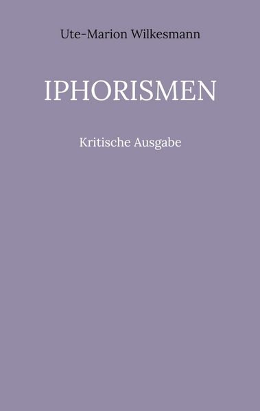 Produktbild: Iphorismen