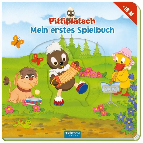 Produktbild: Tr&ouml;tsch Unser Sandm&auml;nnchen Mein erstes Spielbuch Pittiplatsch