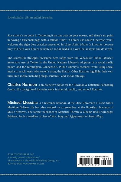 Produktbild: Using Social Media in Libraries