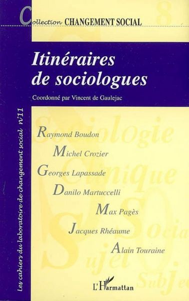 Produktbild: Itin&eacute;raires de sociologues