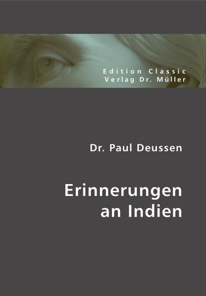 Produktbild: Deussen, P: Erinnerungen an Indien