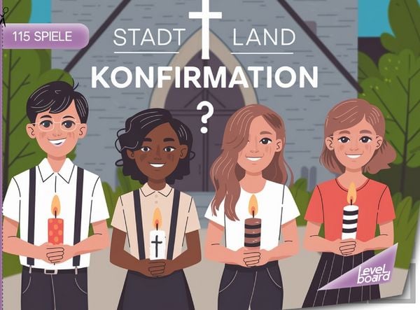 Produktbild: Stadt, Land, Konfirmation - 115 Spielbl&ouml;cke