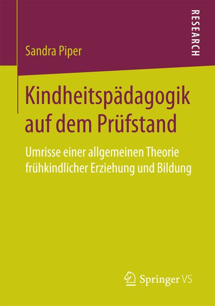 Produktbild: Kindheitsp&auml;dagogik auf dem Pr&uuml;fstand