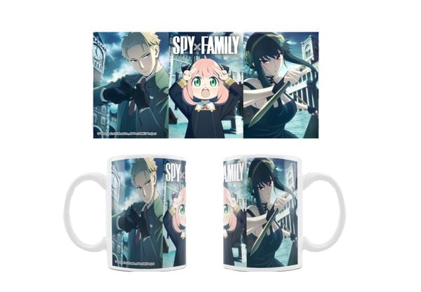 Produktbild: Spy x Family - Tasse - Motiv: Loid, Anya, Yor