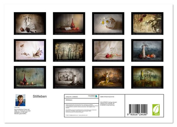 Produktbild: Stillleben (Wandkalender 2026 DIN A4 quer), CALVENDO Monatskalender