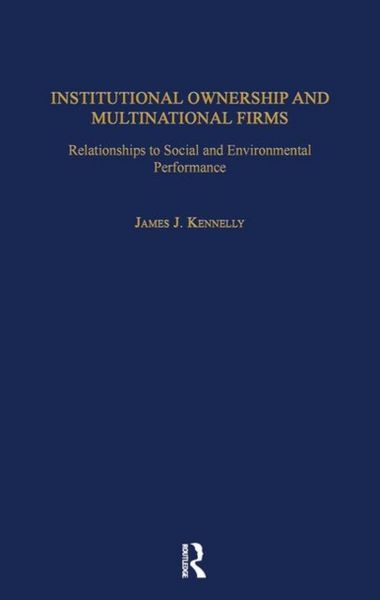 Produktbild: Institutional Ownership and Multinational Firms