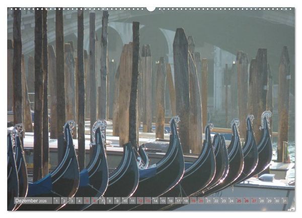 Produktbild: VENEDIG - Perle der Lagune (hochwertiger Premium Wandkalender 2026 DIN A2 quer), Kunstdruck in Hochglanz