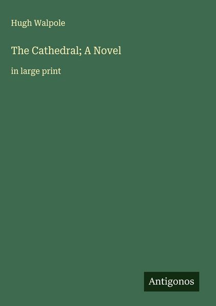 Produktbild: The Cathedral; A Novel