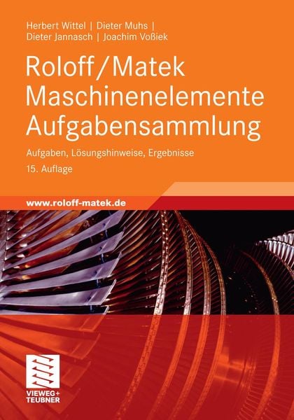 Produktbild: Roloff/Matek Maschinenelemente Aufgabensammlung