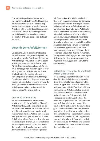 Produktbild: Unser Kind hat Epilepsie