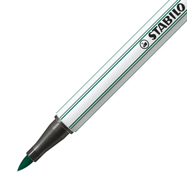 Produktbild: STABILO Pinselmaler Pen 68 brush, blaugr&uuml;n