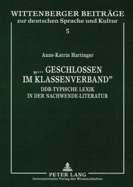 Produktbild: &laquo;...geschlossen im Klassenverband&raquo;