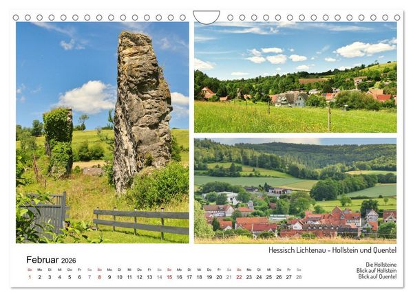 Produktbild: M&auml;rchenhaftes Hessisch Lichtenau (Wandkalender 2026 DIN A4 quer), CALVENDO Monatskalender