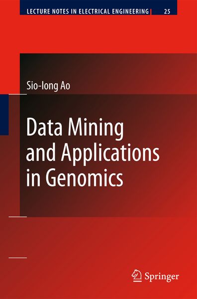 Produktbild: Data Mining and Applications in Genomics