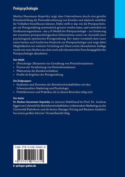 Produktbild: Preispsychologie
