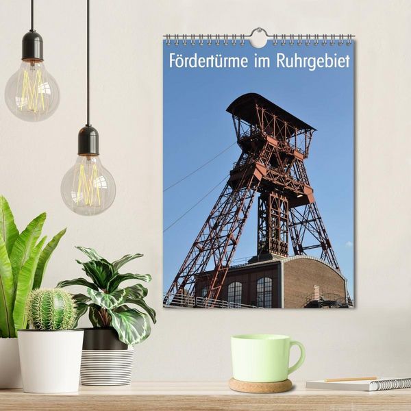 Produktbild: F&ouml;rdert&uuml;rme im Ruhrgebiet (Wandkalender 2027 DIN A4 hoch), CALVENDO Monatskalender