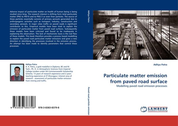 Produktbild: Particulate matter emission from paved road surface