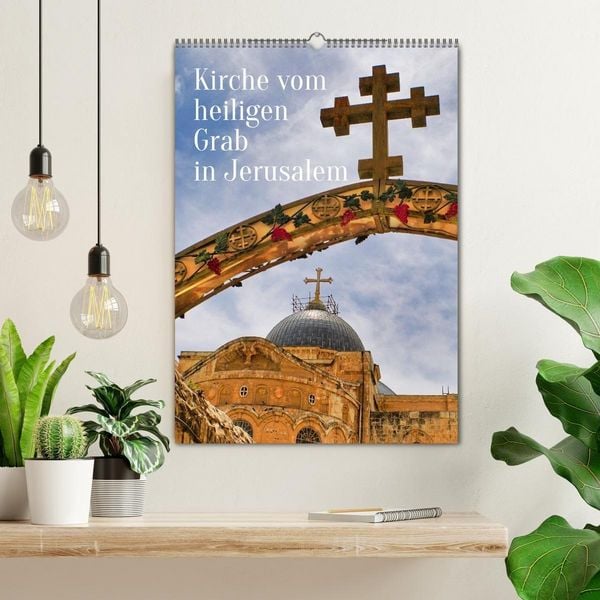 Produktbild: Kirche vom heiligen Grab in Jerusalem (Wandkalender 2027 DIN A2 hoch), CALVENDO Monatskalender