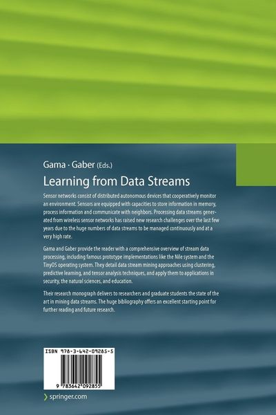 Produktbild: Learning from Data Streams
