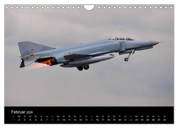 Produktbild: Phantoms bei der Luftwaffe (Wandkalender 2026 DIN A4 quer), CALVENDO Monatskalender