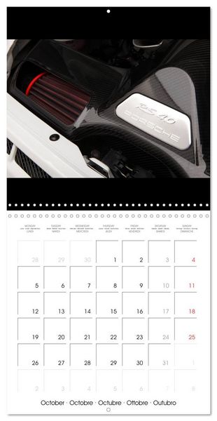 Produktbild: Porsche 911 GT3 RS 4.0 (Wall Calendar 2026 12 &times; 12 Inch) CALVENDO 12 Month Wall Calendar