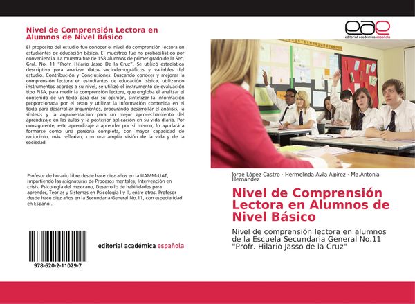 Produktbild: Nivel de Comprensi&oacute;n Lectora en Alumnos de Nivel B&aacute;sico