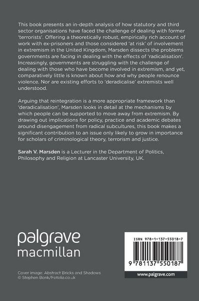 Produktbild: Reintegrating Extremists