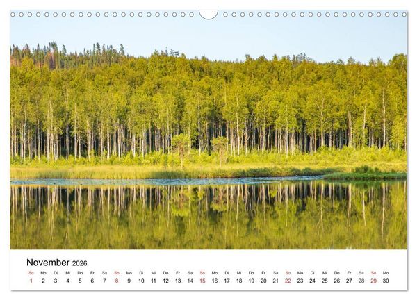 Produktbild: Schwedischer Sommer in V&auml;rmland (Wandkalender 2026 DIN A3 quer), CALVENDO Monatskalender