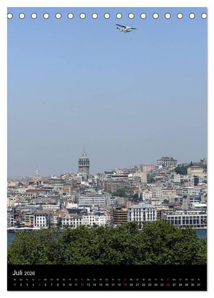 Produktbild: Istanbul, die Perle am Bosporus (Tischkalender 2026 DIN A5 hoch), CALVENDO Monatskalender