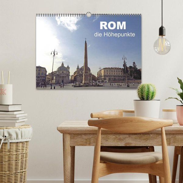Produktbild: Rom - die H&ouml;hepunkte (Wandkalender 2026 DIN A3 quer), CALVENDO Monatskalender