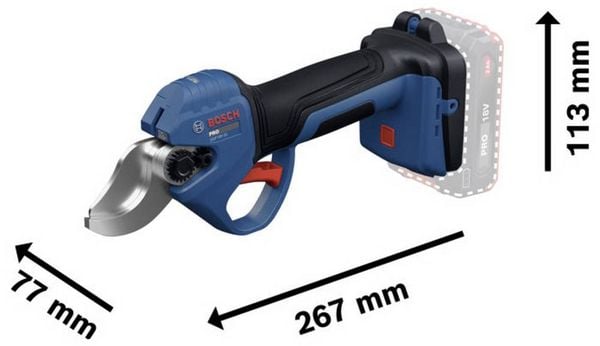 Produktbild: Bosch Power Tools Gartenschere (Akku) Pruner 06008D8200