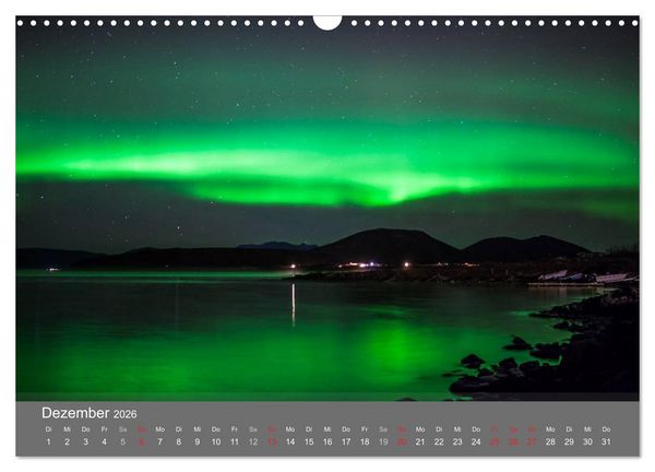 Produktbild: Island 2026 (Wandkalender 2026 DIN A3 quer), CALVENDO Monatskalender
