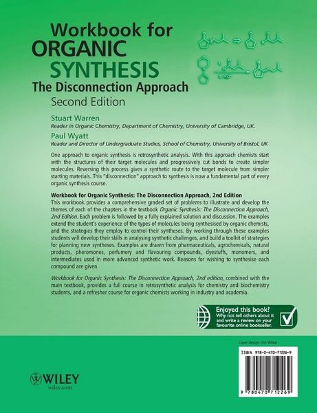 Produktbild: Workbook for Organic Synthesis: The Disconnection Approach