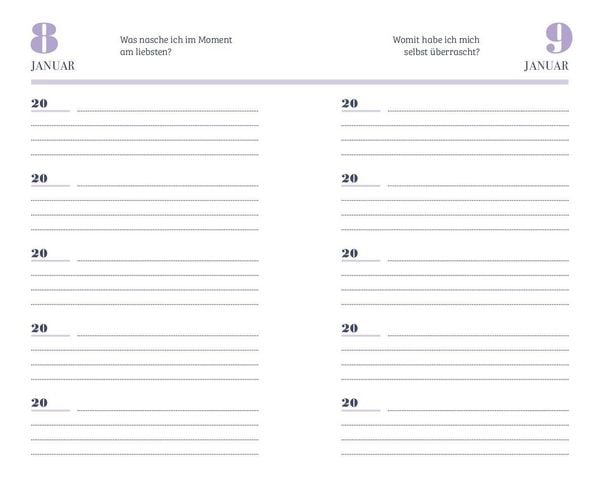 Produktbild: 5 Jahre - Mein Tagebuch mit 365 Fragen (Modern Design)