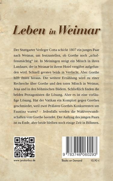 Produktbild: Leben in Weimar