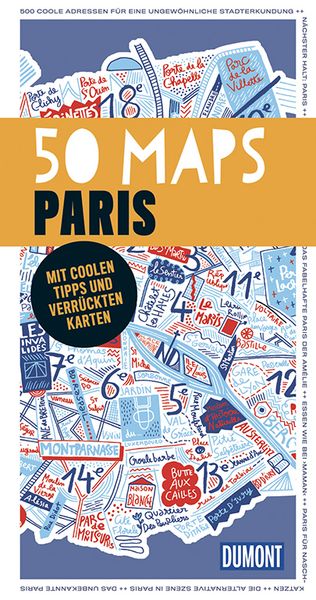 Produktbild: 50 Maps Paris (DuMont Reisef&uuml;hrer)