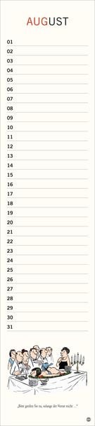 Produktbild: Loriot Geburtstagskalender Langplaner