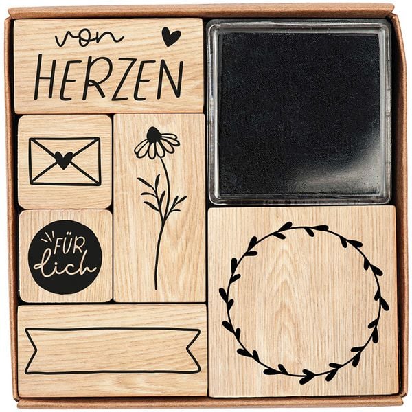 Produktbild: Stempel-Set Von Herzen