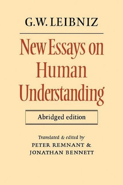 Produktbild: New Essays on Human Understanding Abridged Edition