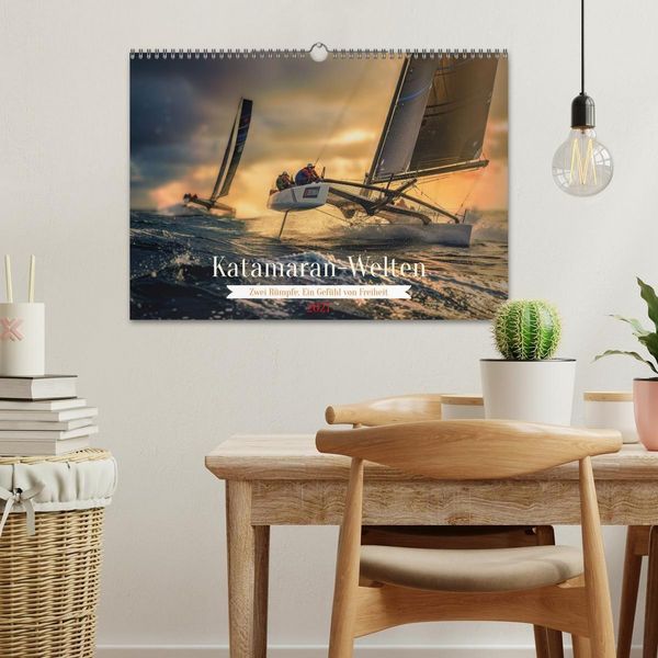 Produktbild: Katamaran-Welten (Wandkalender 2027 DIN A3 quer), CALVENDO Monatskalender