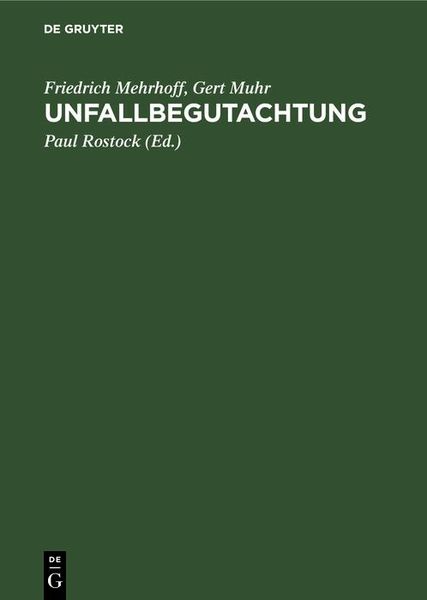 Produktbild: Unfallbegutachtung
