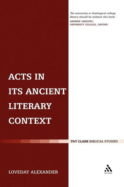 Produktbild: Acts in Its Ancient Literary Context